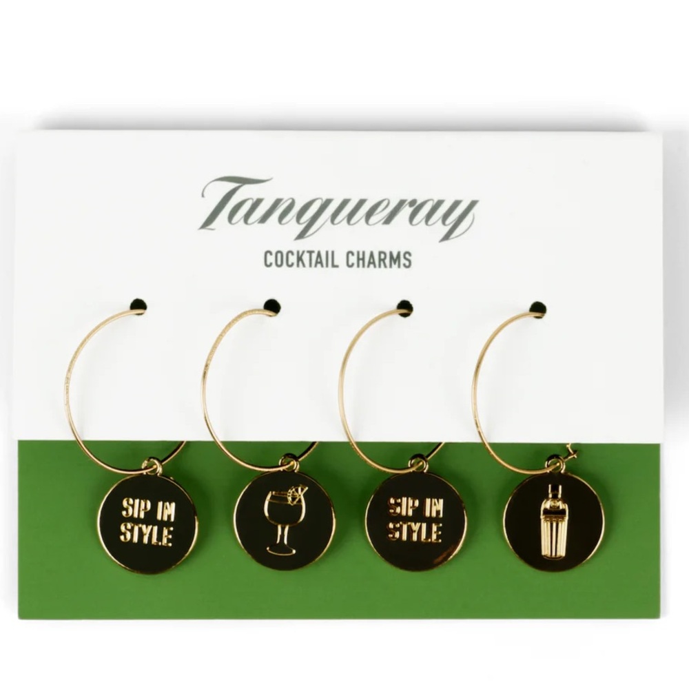 🍸NWT! Tanqueray Cocktail Charm Set - Picture 4 of 11